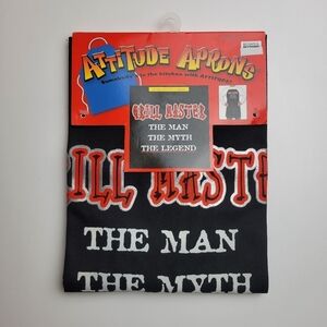 Men's grilling Apron attitude aprons